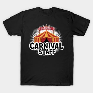 Carnival Staff Circus Matching T-Shirt